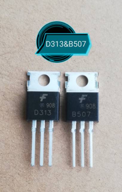 D313 B507 Transistor Baca keterangan