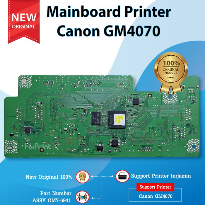 Mainboard Canon GM4070 Motherboard Printer GM4070 Board Pixma GM-4070 GM 4070 Original QM7-6941