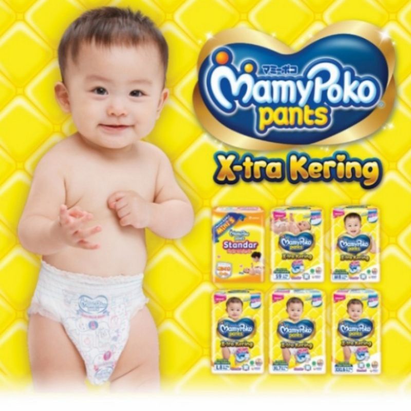 MamyPoko pants Xtra Kering Popok celana