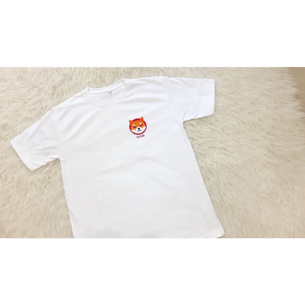 Kaos Logo SHIBA INU / Kaos crypto / kaos pria / kaos wanita / kaos aesthetic