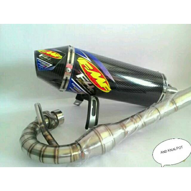 Knalpot Racing Fmf Carbon For Crf 150L