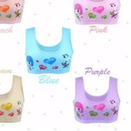 ➯ 6pcs MINI SET ANAK SD Perempuan - Miniset Kaos Dalaman Bra BH REMAJA ABG Lusinan tokonees ♝