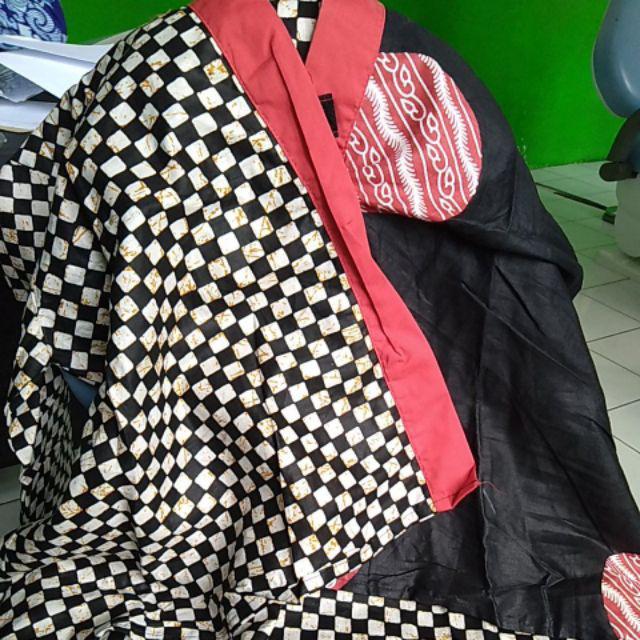 Terlaris Serut Genes Jelita Tunic Navbor Yelbor Whitbor Creambor Tunik Batik Modern Hrb030 Dolbi Dob