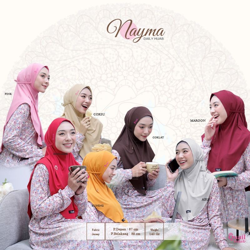 Nayma casual hijab