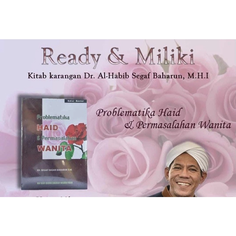 Jual Buku Haid Dan Permasalahan Wanita Dr Al Habib Segaf Baharun M Hi