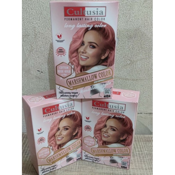 cultusia marsmallow colour rose gold 30 ml