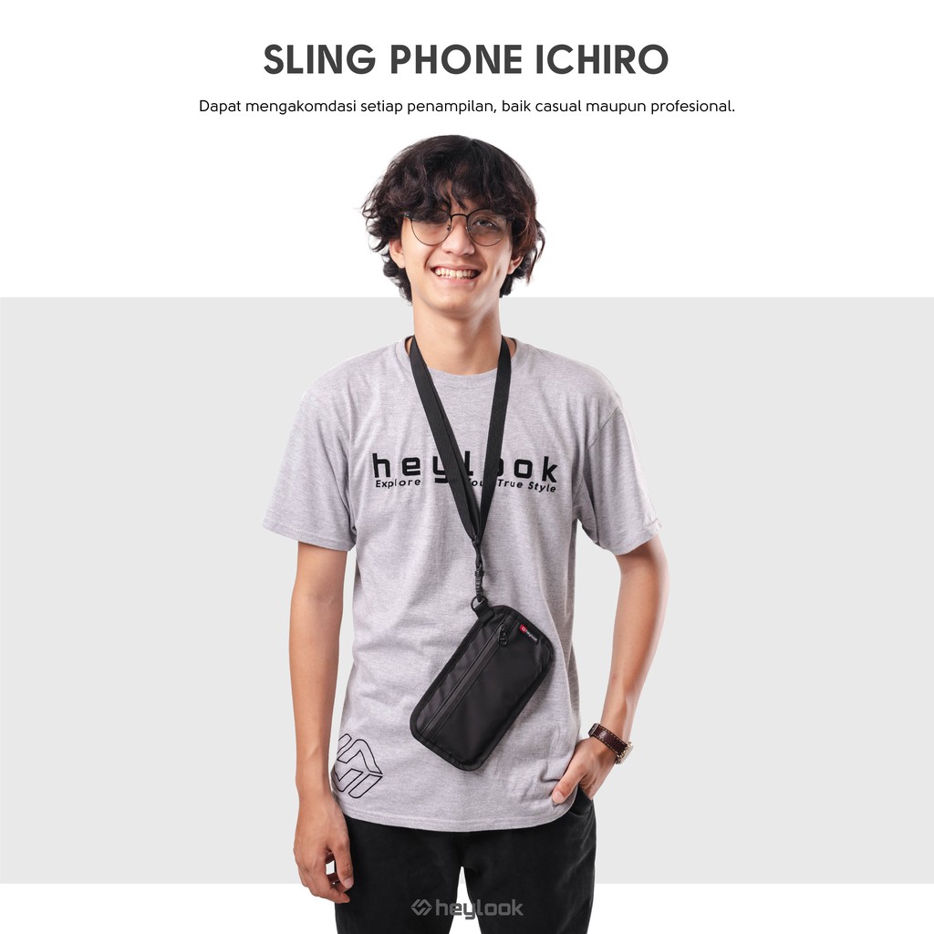 HEYLOOK Project - Sling Phone ICHIRO Pouch Wallet Waterprooff Sling Phone Anti Air Sling Bag Pouch