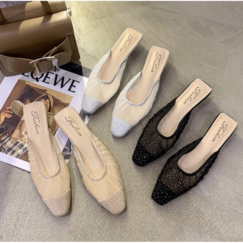 heels wanita 1895 import realpict