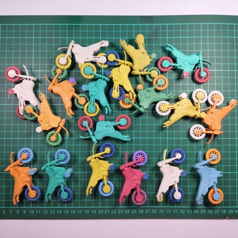 MOTOR TRAIL ISI 150 PCS motor cros motor gunung