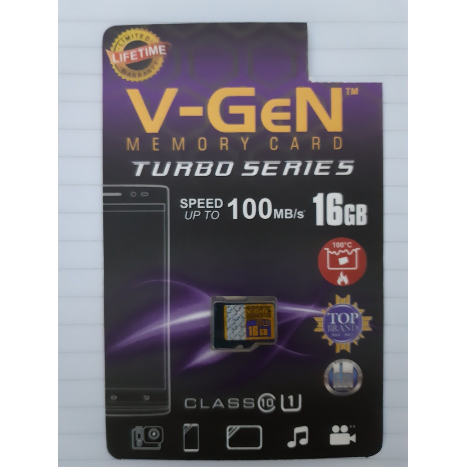 mmc vgen 16gb class10 ( mmc / mikro sd / memori mikro sd ) vgen