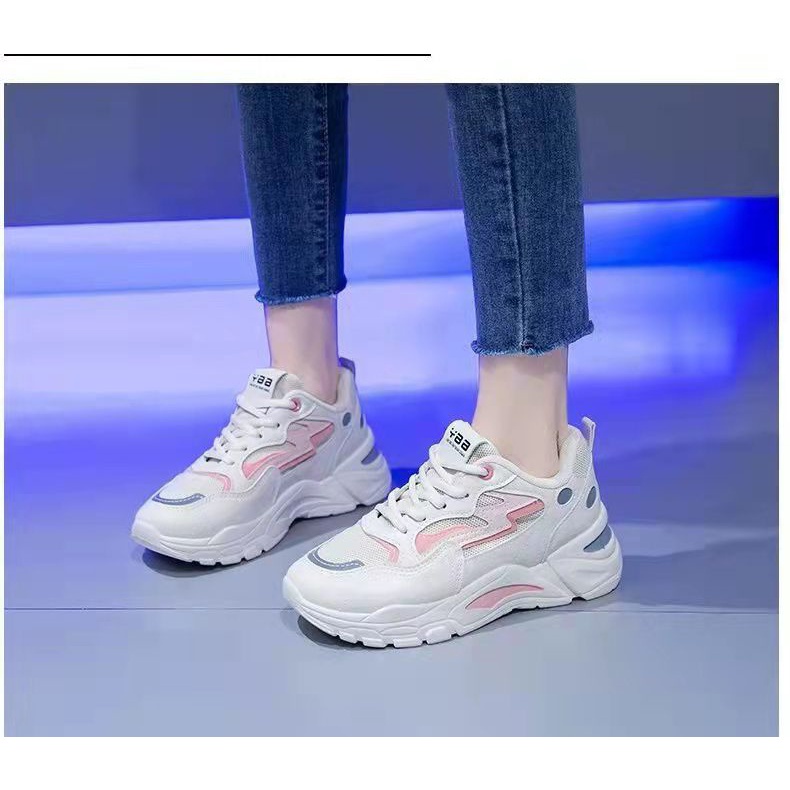 Free Box Sneakers Wanita NS205A Sepatu Sneaker Wanita Import   Termurah