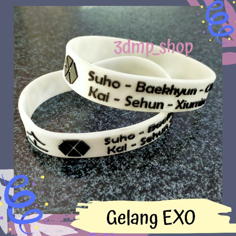 Gelang EXO nama member