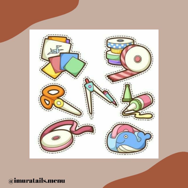 45pcs Sticker Tumblr Stationary 2