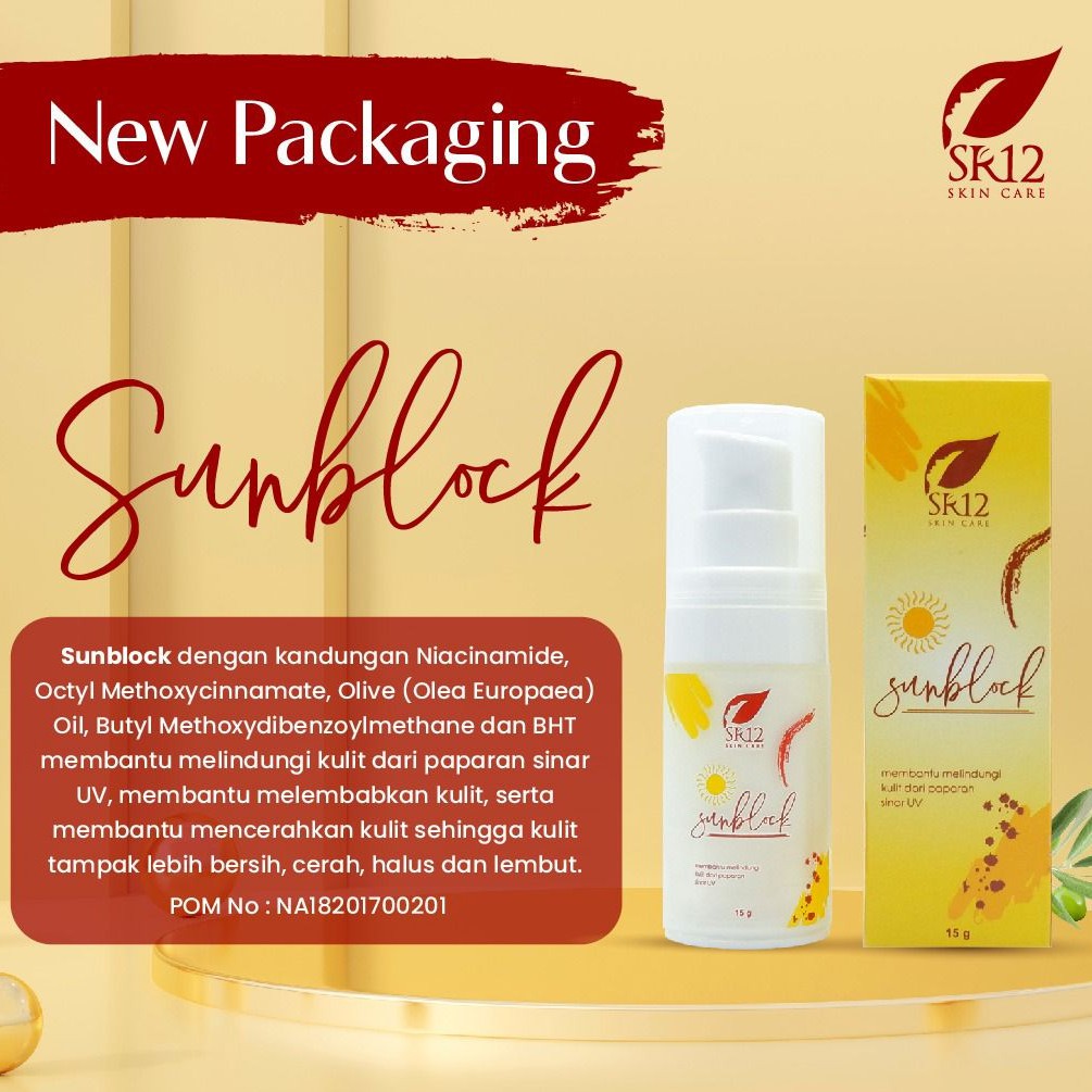 Tabir Surya SPF 30++ / Sunblock SR12