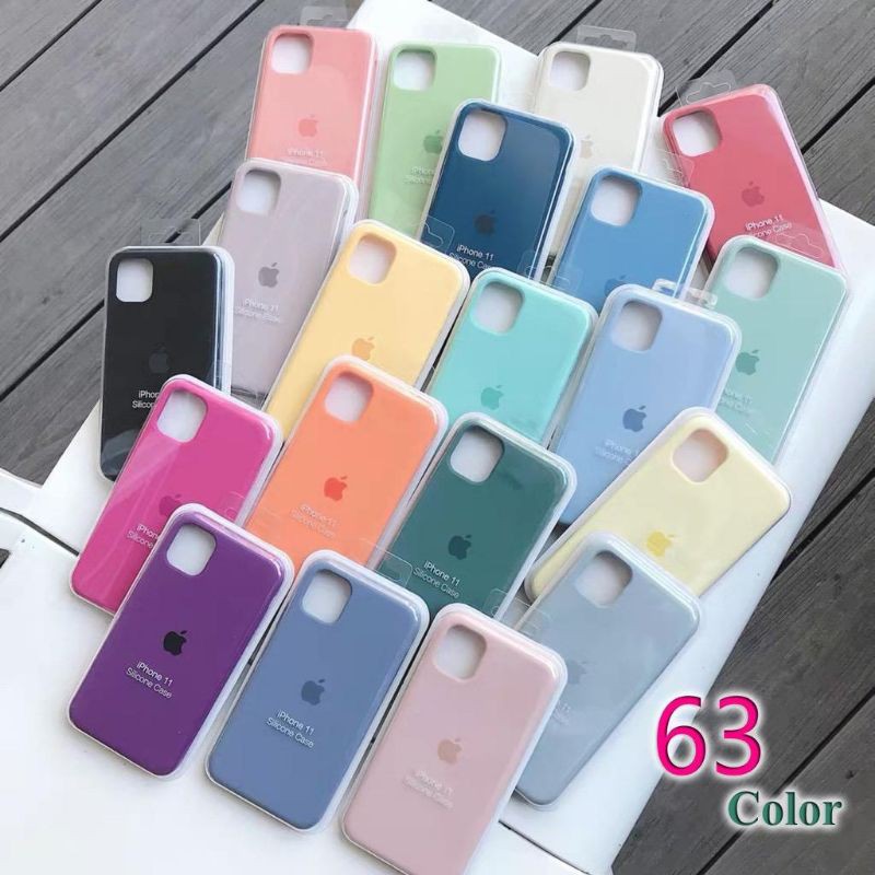 Full Case Iphone 12 12 Mini 12 Pro 12 Pro Max Premium Silicone Logo Apple