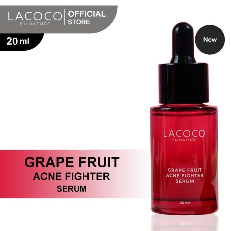 Lacoco Grape Fruit Acne Fighter Serum Nasa Original