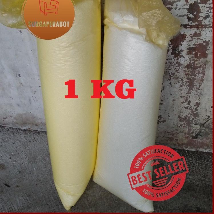 

axo Sterofoam butir 1 kg putih Styrofoam butiran kacang Sterofom bean bag isi boneka hadiah dll qrio522