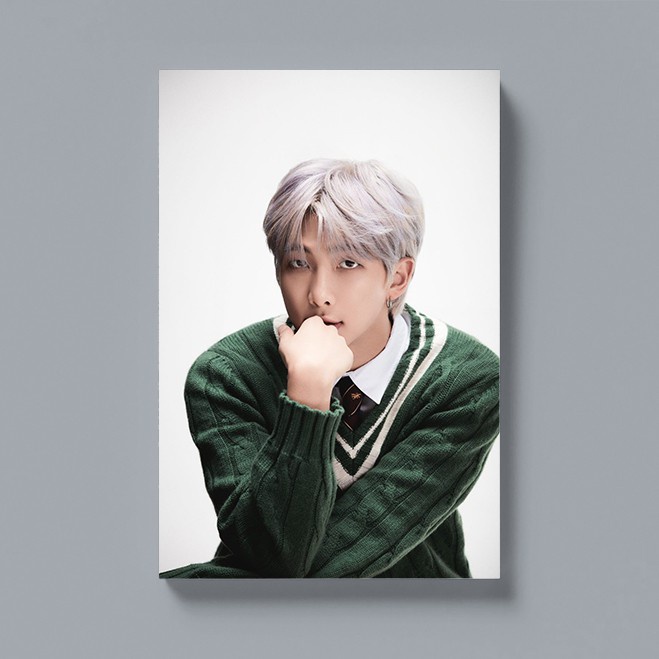 Hiasan Dinding Kamar BTS / Lukisan RM BTS / Poster kayu / Wall Decor / Dekorasi Rumah / FR052