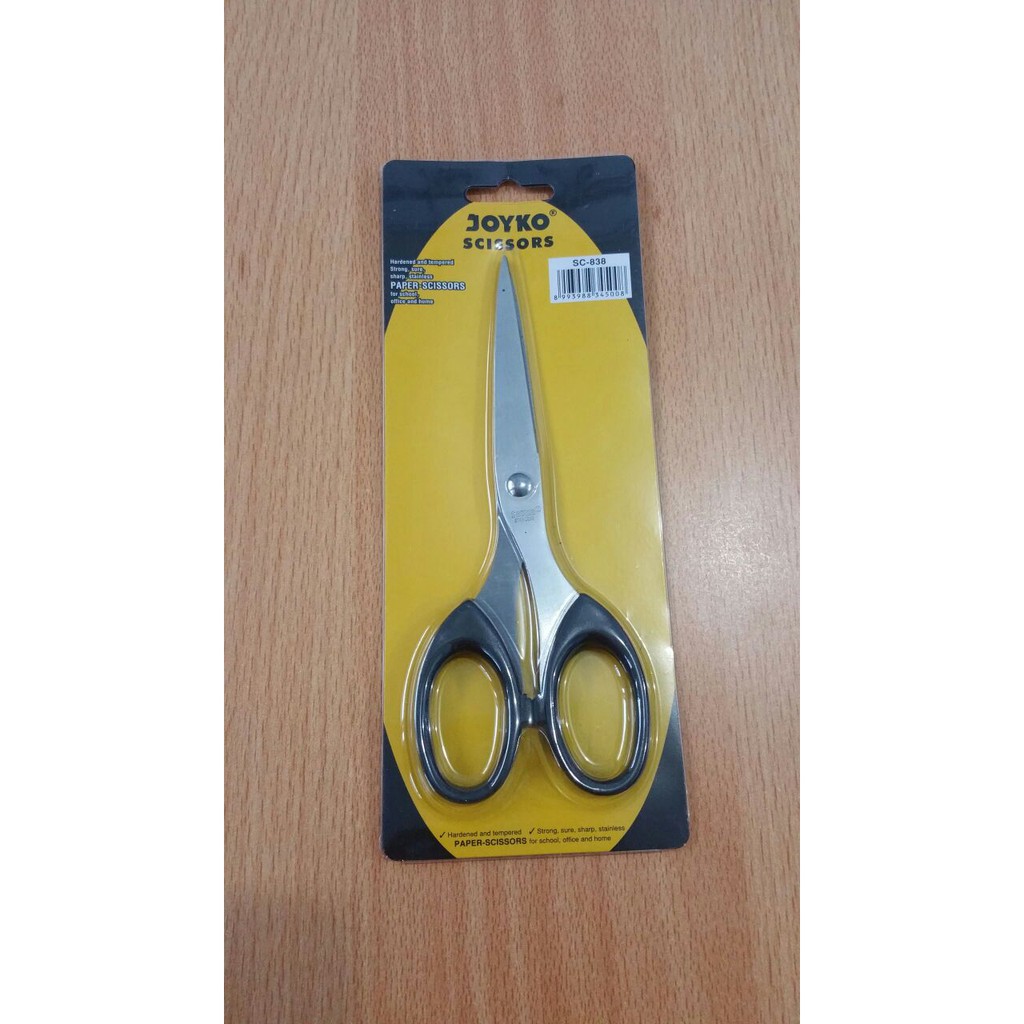 1 Pcs GUNTING SEDANG JOYKO SC 838 STAINLESS STEEL 1 Pcs GUNTING SEDANG JOYKO SC 838 STAINLESS STEEL