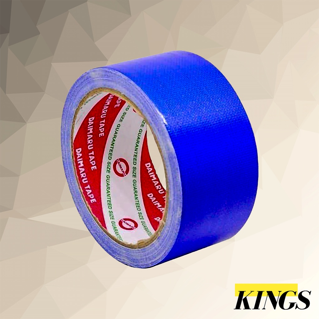 

Daimaru Cloth Tape / Lakban Kain Besar Warna Biru 4.8 cm / 2 Inch