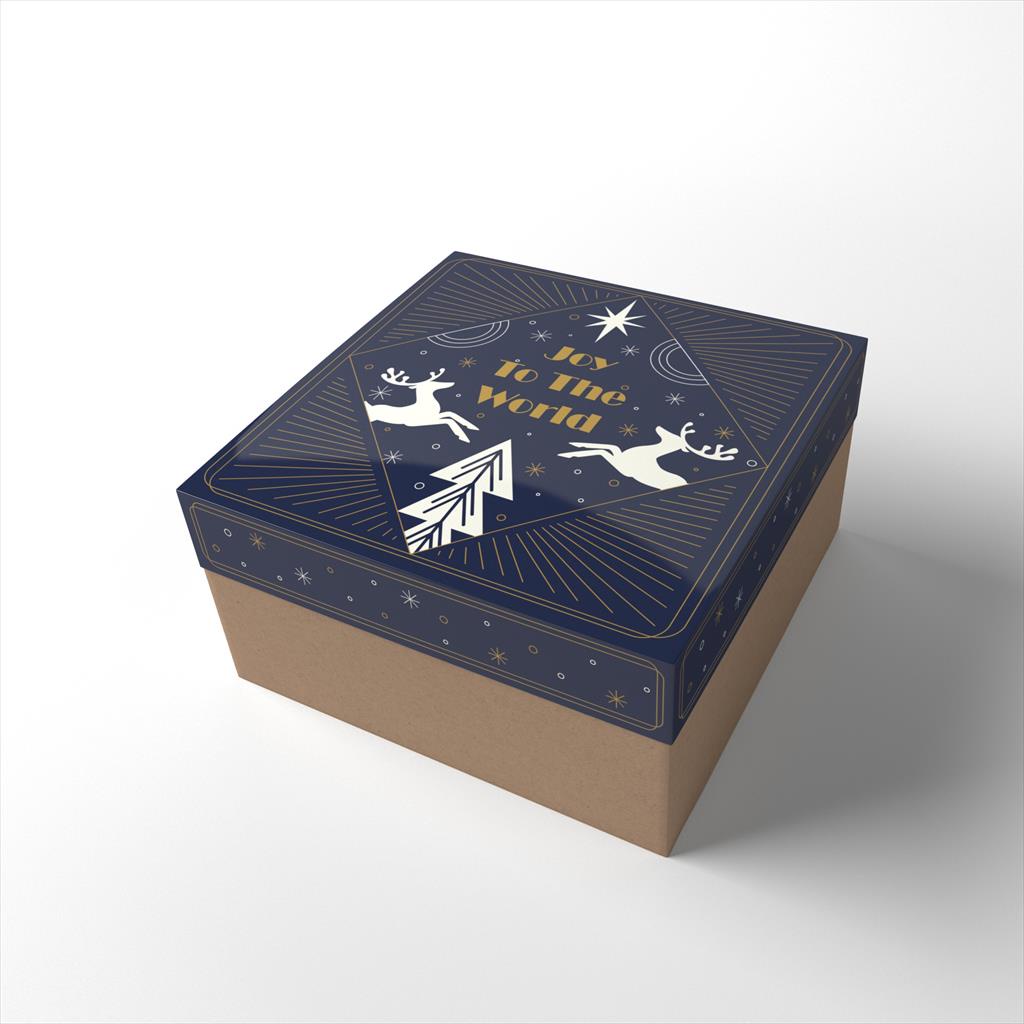 

Capricorn Design Cake Box Natal / Christmas isi 20 - CPD 001