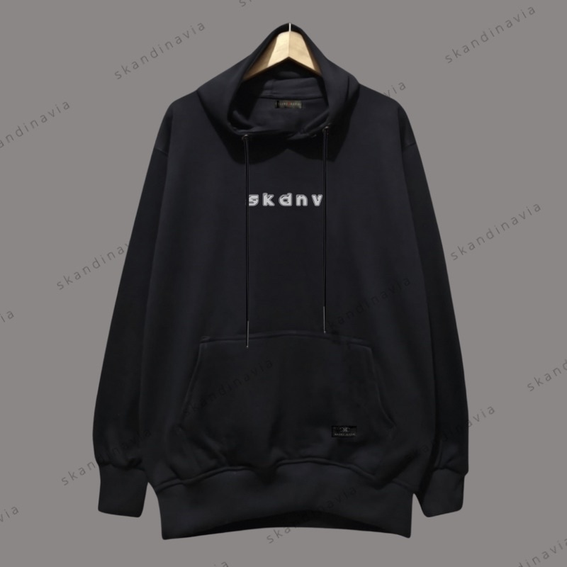 [BISA COD-NEW DESIGN] SWEATER FLEECE ZIPPER HOODIE TWO TONE