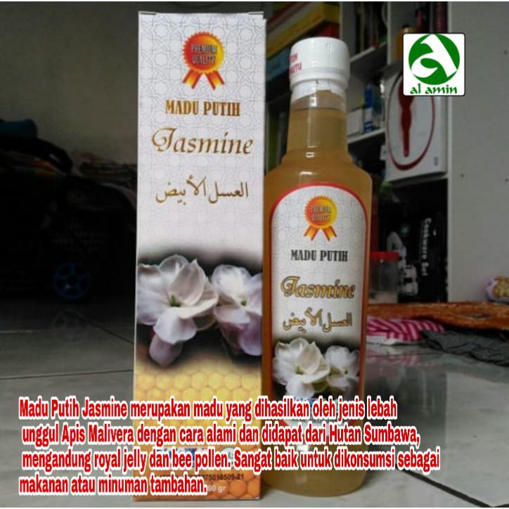 

Madu Putih Sumbawa Jasmine 460 Gram madu herbal