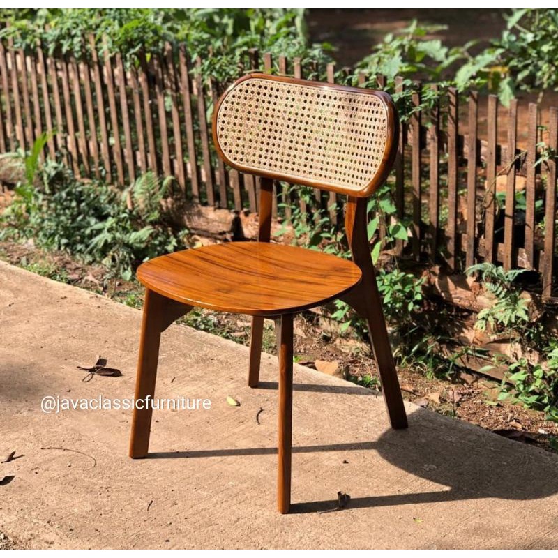 KURSI CAFE ROTAN | KURSI JATI ROTAN | KURSI CAFE JATI | KURSI CAFE MURAH-1
