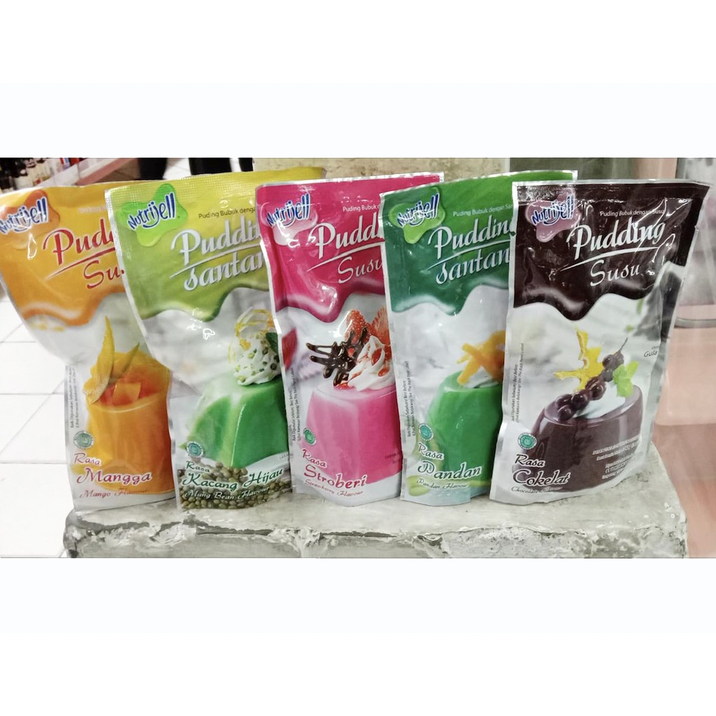

Nutrijell Pudding Susu / Lapis / Santan 130gr - ALL VARIAN