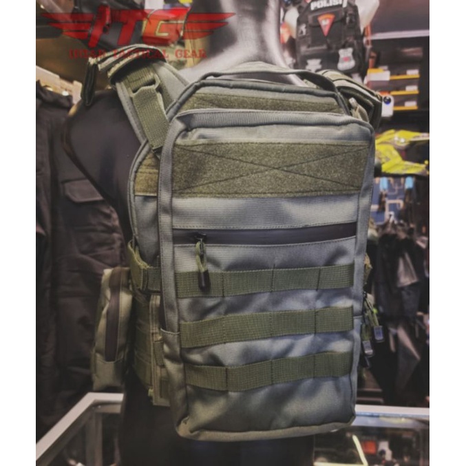 ROMPI BODYVEST TACTICAL VENOM MILITARY HIJAU ARMY