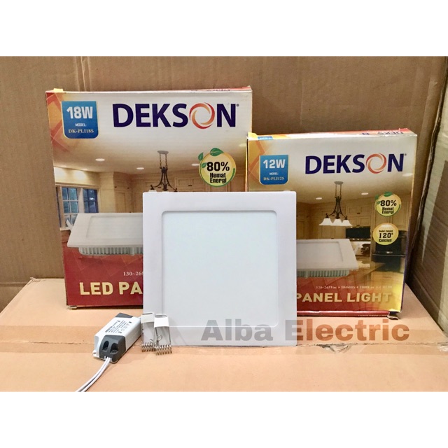 Downlight panel LED 18 watt/Downlight panel LED 12 watt INBOW/ Lampu plafon tanam LED 18 watt DEKSON