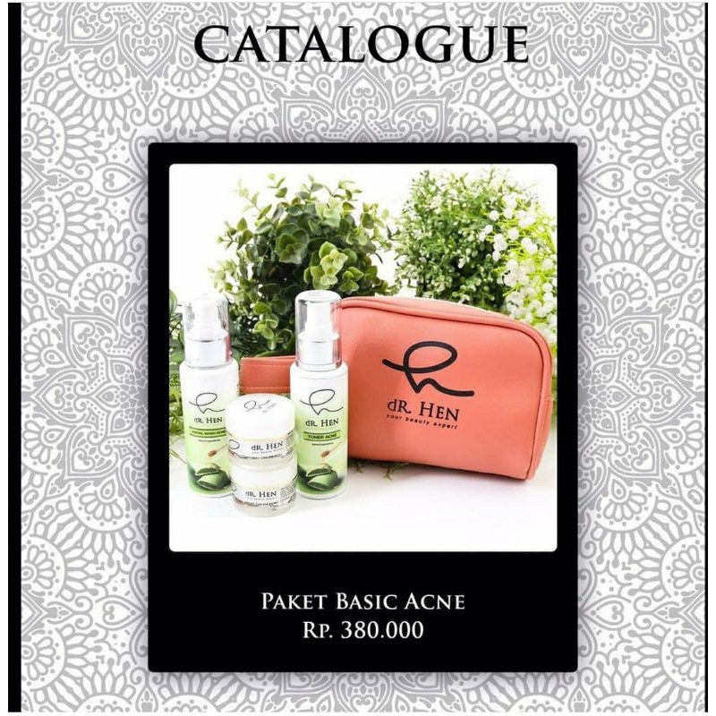 dr.hen skincare acne