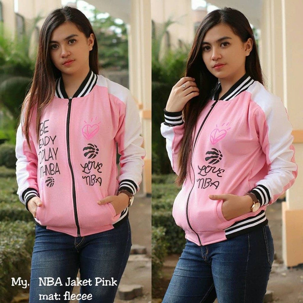 jual jacket murahgrosir jacket murahNBA JACKET PINK