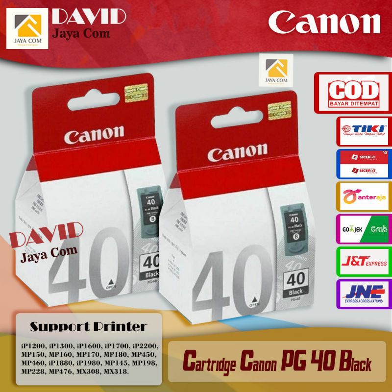 Cartridge Tinta Canon PG 40 Black