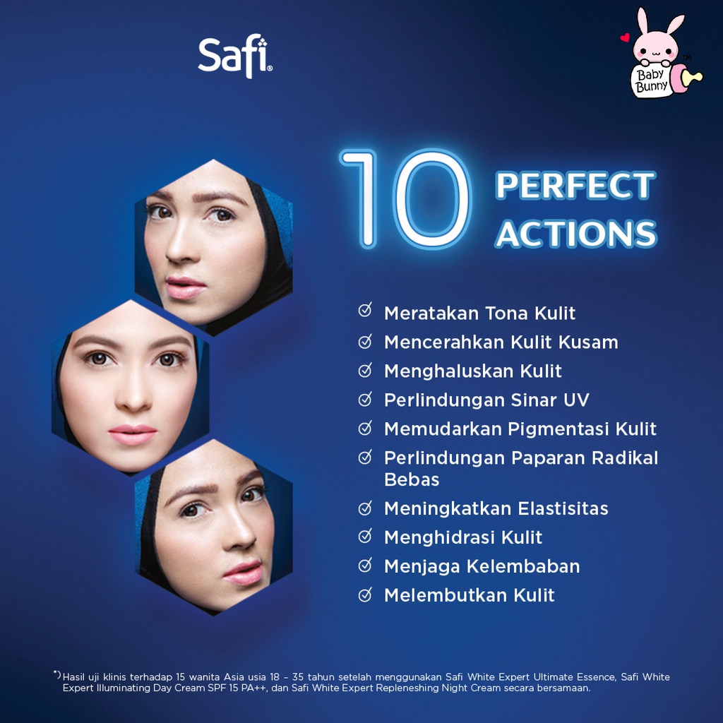 ❤ BELIA ❤ SAFI White Expert Purifying Cleanser 50g 100g (sabun cuci muka safi)