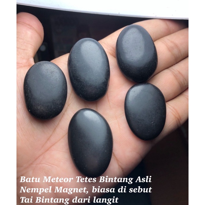 Batu Meteor Tetes Bintang Asli