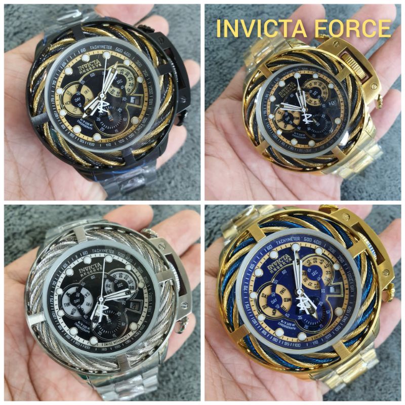 BEST SELLER JAM TANGAN PRIA INVICTA BOLT FORCE
