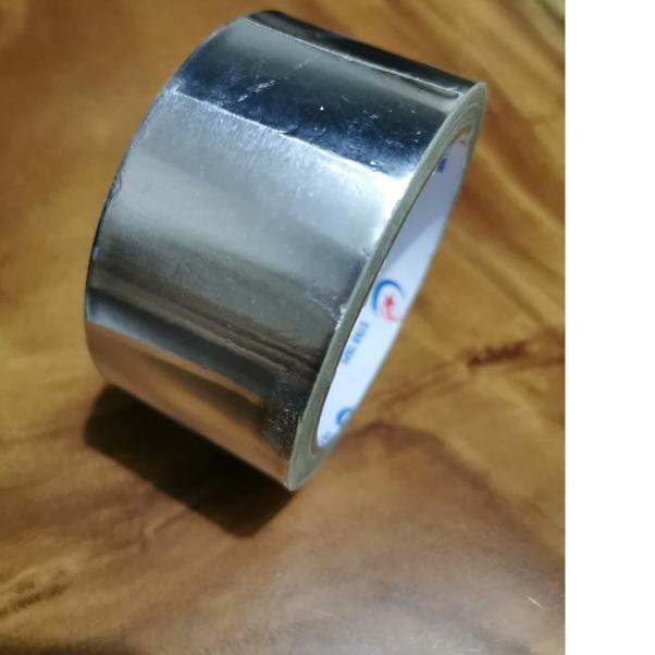 

➩ LAKBAN ALUMINIUM ALUMUNIUM FOIL TAPE TAHAN PANAS 4,8 cm X 15 meter ✾
