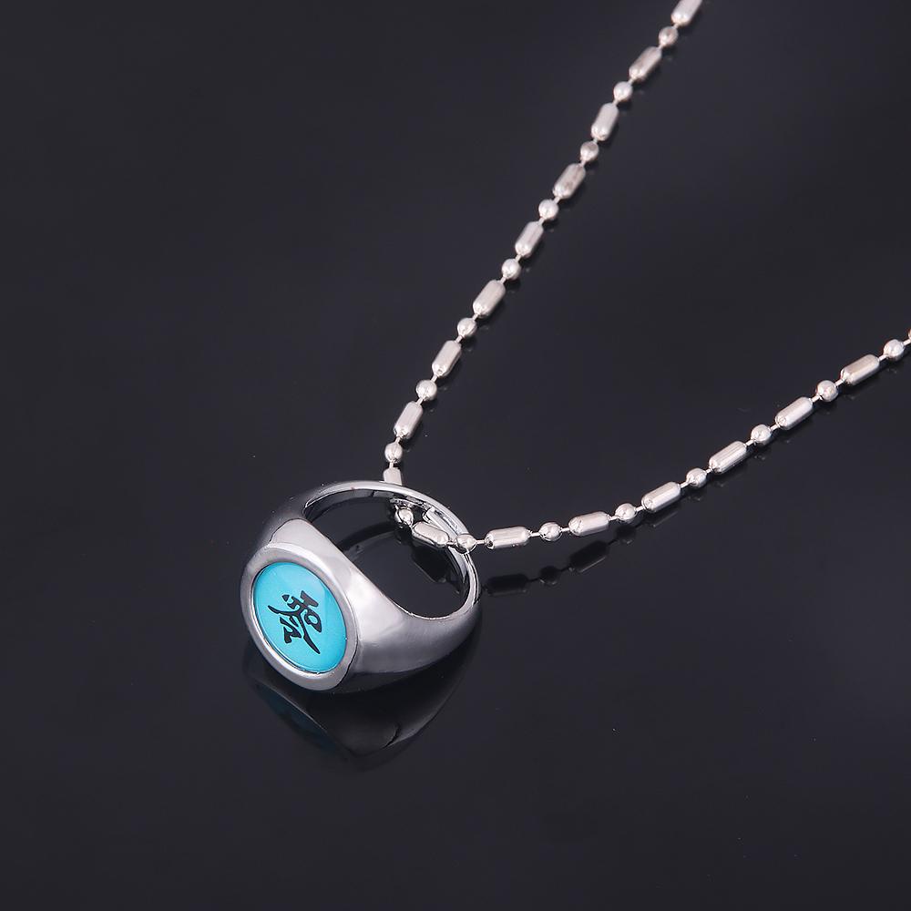 Agustinina Anime Cincin Jepang Pria Akatsuki Akatsuki Itachi Pain Orojimaru Zhu-Rings DIY Perhiasan