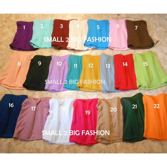 Bustier Kamisol / Bustier / kemben / longtorso / dalaman kebaya 4 tulang murah