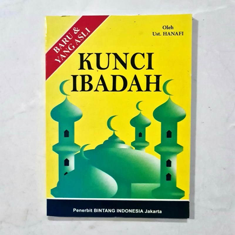 Baru dan Asli Buku Kunci Ibadah Penerbit Bintang Indonesia