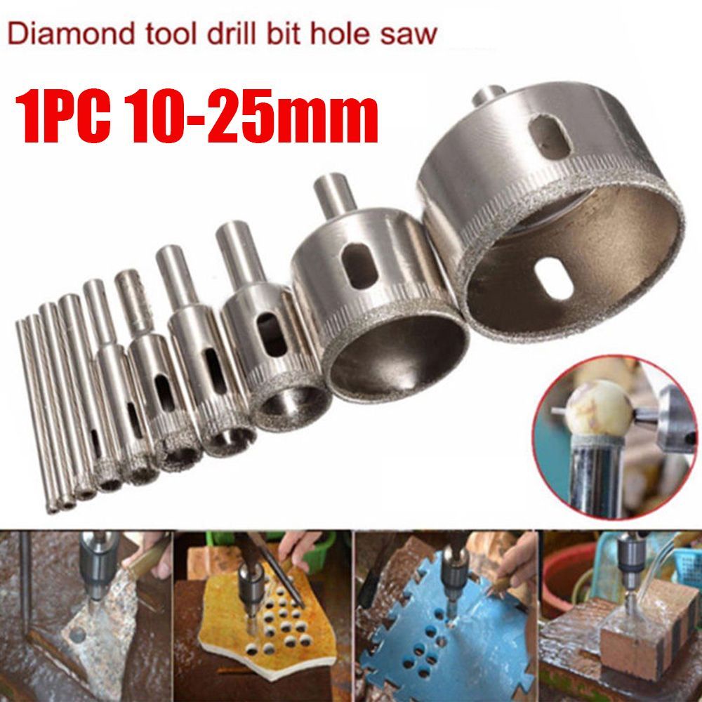 QUINTON Coated Cutter Tool Drill Bit Drill Bit Drilling Tools Glass Ceramic Tile Construction Tools Hole Saw Marble Core