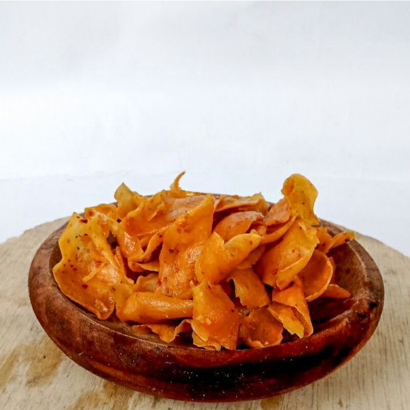 

KERIPIK RUHRUY/SNACK PEDAS/JAJANAN PEDAS/CEMILAN 400gr