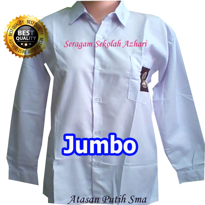 Baju Sekolah SMA Lengan Panjang-Baju Seragam Sekolah SMA Panjang-Seragam Sekolah SMA