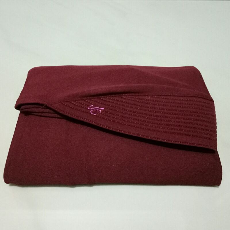 khimar Syar'i Jumbo | Jilbab Bergo Syar i Jumbo | Khimar syar i-Marun