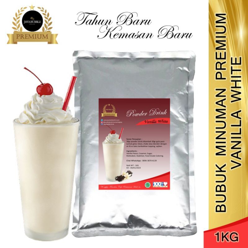 

Bubuk Minuman Vanilla White TERLARIS