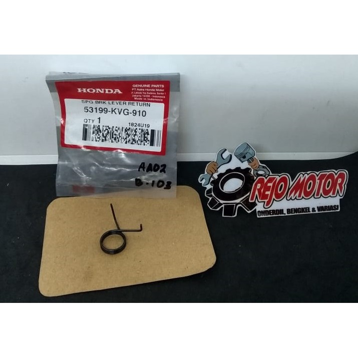 PER PIR HANDEL REM KANAN KOMBI COMBI BRAKE CBS VARIO 110 125 150 OLD-NEW Original AHM Honda