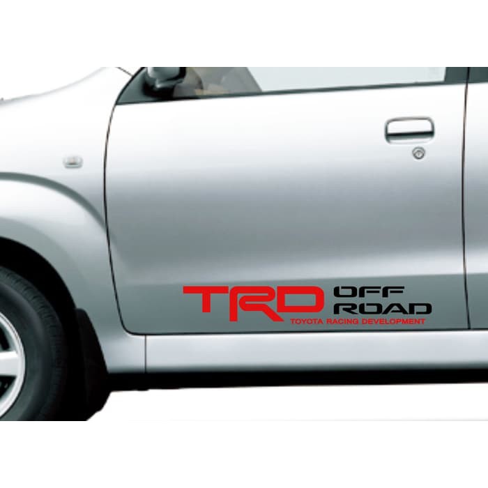Stiker Mobil Cutting Sticker Body Mobil Trd Off Road Shopee