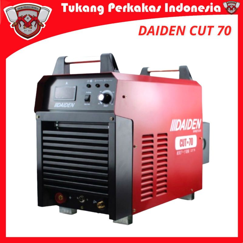 Daiden Mesin las potong cut 70 plasma cutting 3 phase 25mm japan