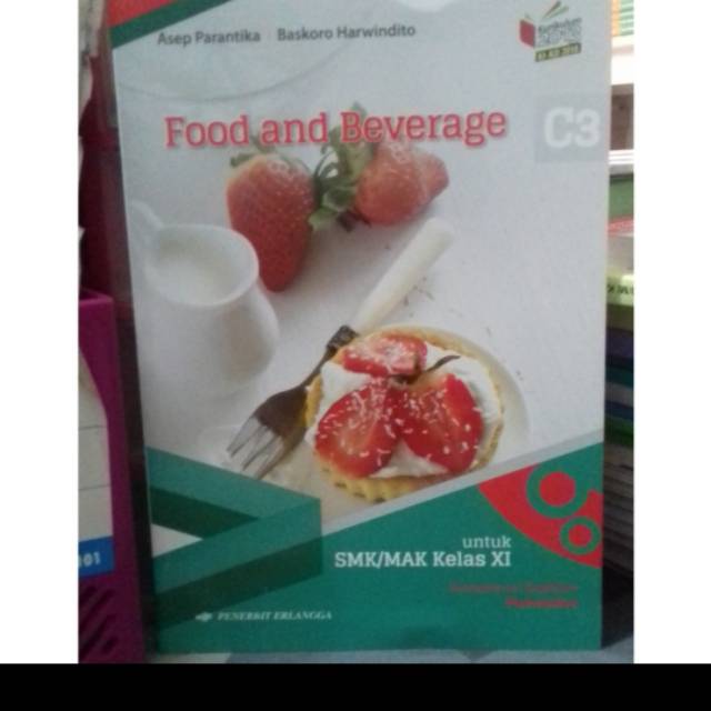 Buku SMK Food And Beverage Kelas Xl Erlangga